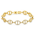 Armband mit Zirkonia Silber 925/000 vergoldet