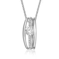 Anhänger mit 11 Zirkonia Silber 925/000 rhodiniert