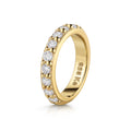 Charm Divider Zirkonia Ø 8mm Silber 925/000 vergoldet