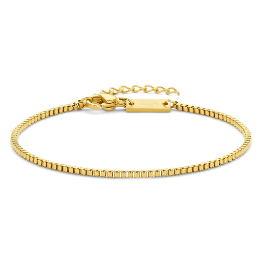 Armband 19,5cm Edelstahl IPG